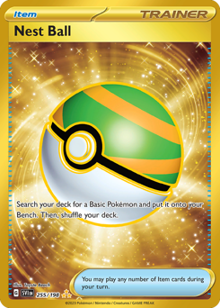 Pokemon Scarlet & Violet 1 Individual Card - 255/198 Nest Ball